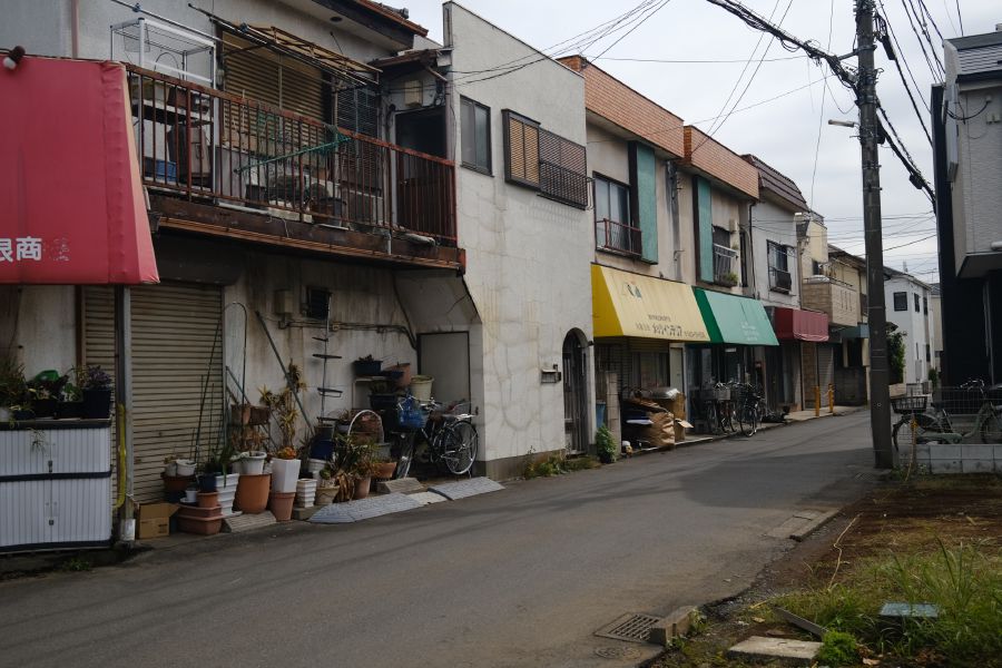 Small local shops that have shuttered.