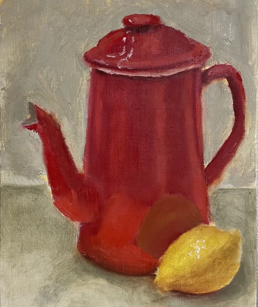 
First oil painting
