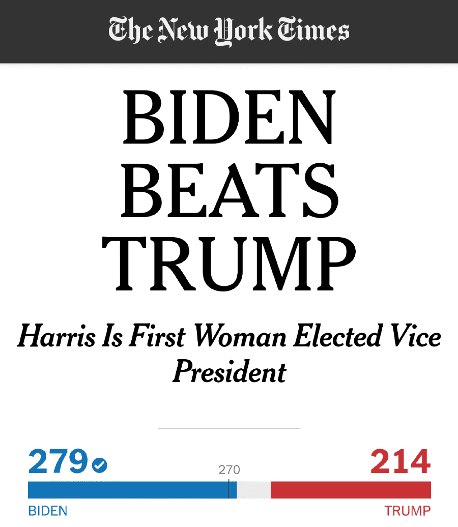 
Biden Elected
