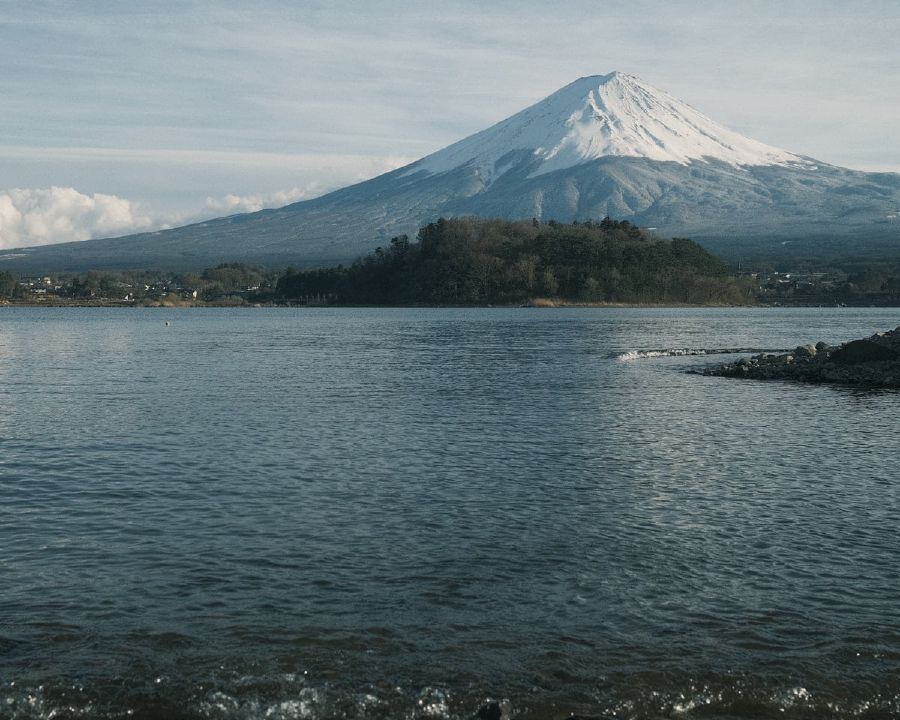 
Mt. Fuji from Fujiyoshida
